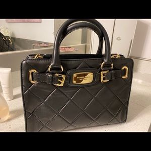 Leather Michael Kors Satchel